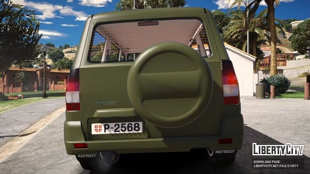 UAZ Patriot Green - Vojna Policija / GTA 5