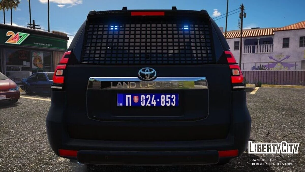 Toyota Land Cruiser - Undercover Policija Srbije / GTA 5