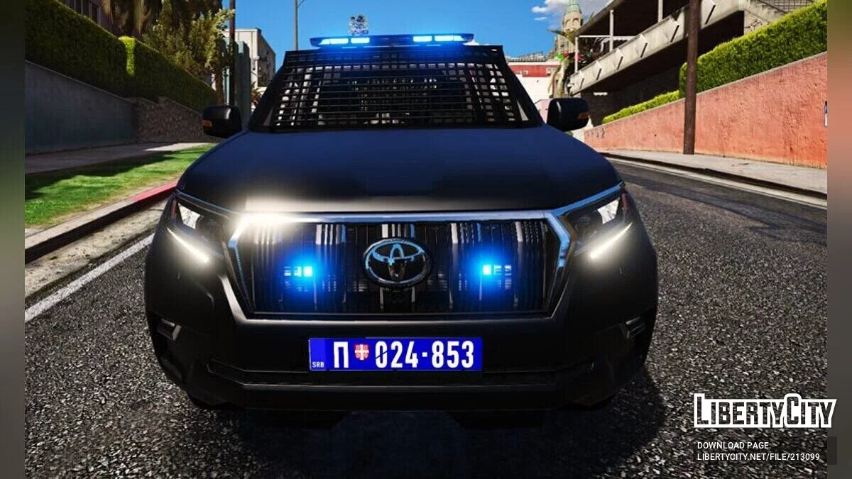 Toyota Land Cruiser - Undercover Policija Srbije / GTA 5