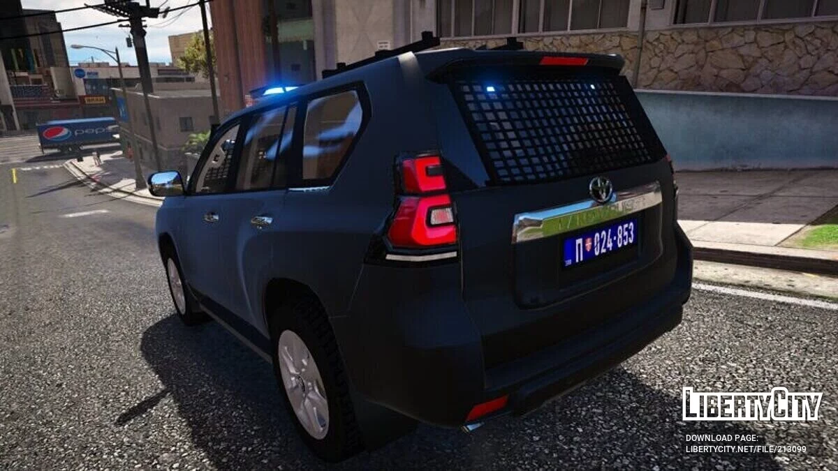 Toyota Land Cruiser - Undercover Policija Srbije / GTA 5