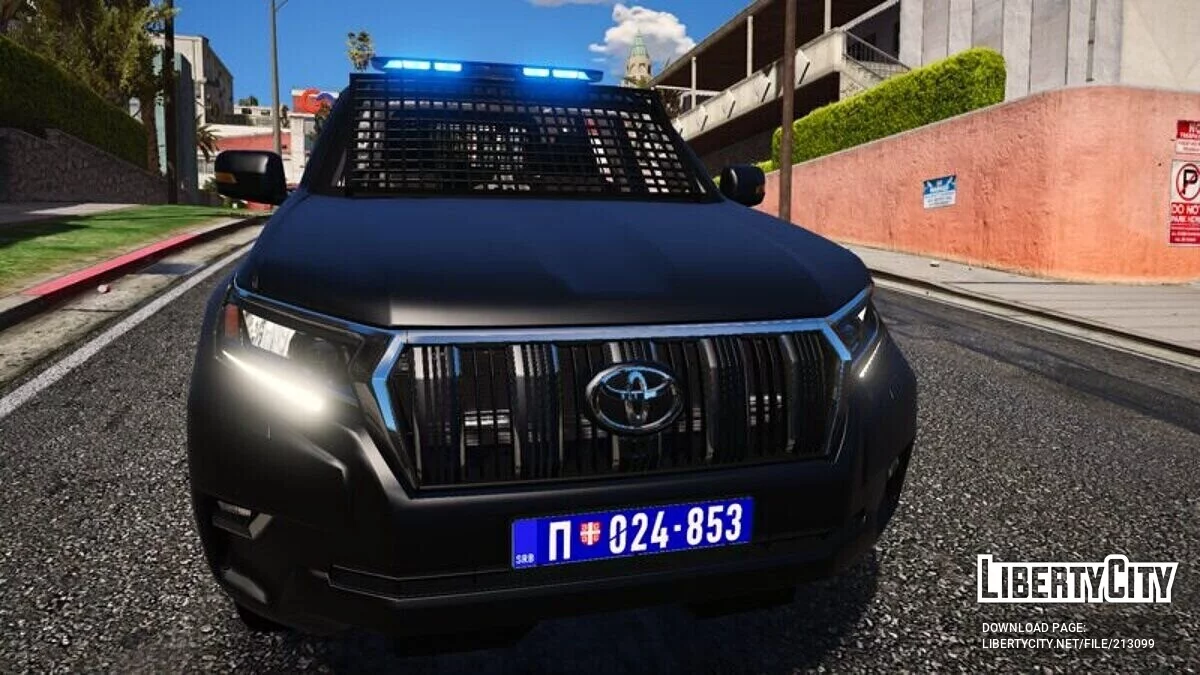 Toyota Land Cruiser - Undercover Policija Srbije / GTA 5