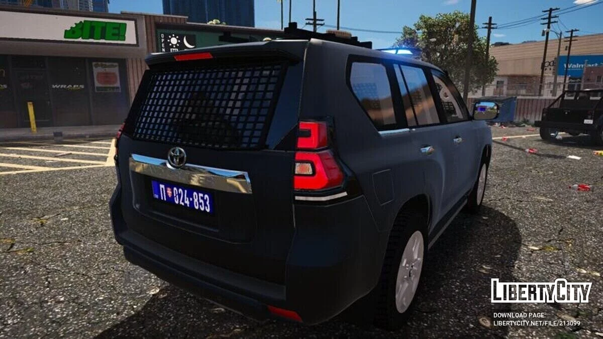Toyota Land Cruiser - Undercover Policija Srbije / GTA 5