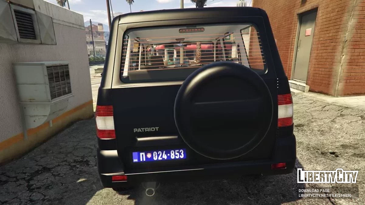 UAZ Patriot — Policijska brigada [Replace | ELS] / GTA 5