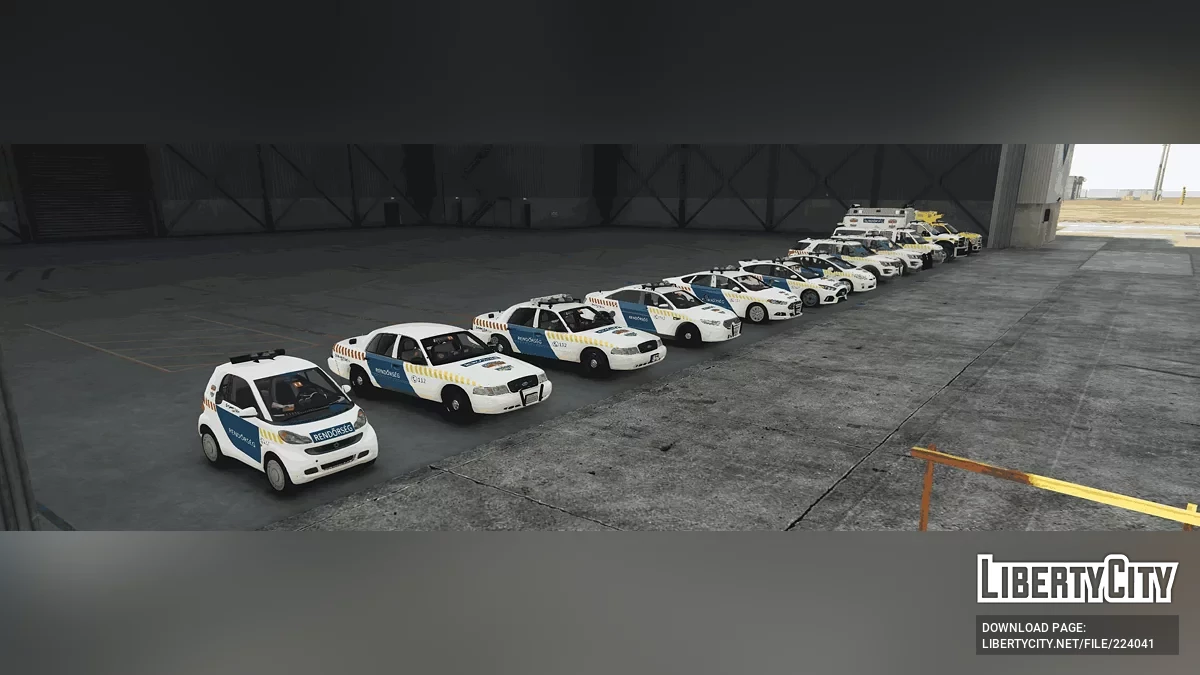 Сборник венгерской полиции 11-1 (Поддержка FiveM) / GTA 5