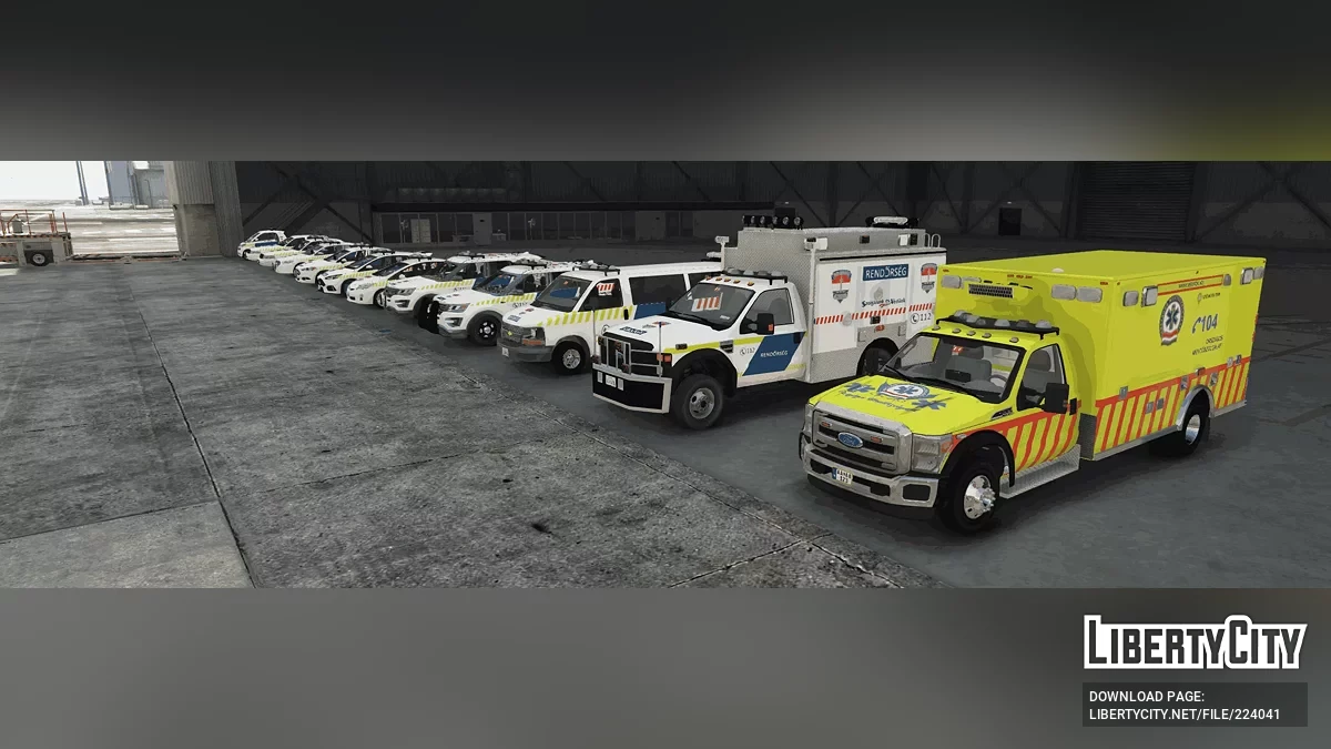 Сборник венгерской полиции 11-1 (Поддержка FiveM) / GTA 5