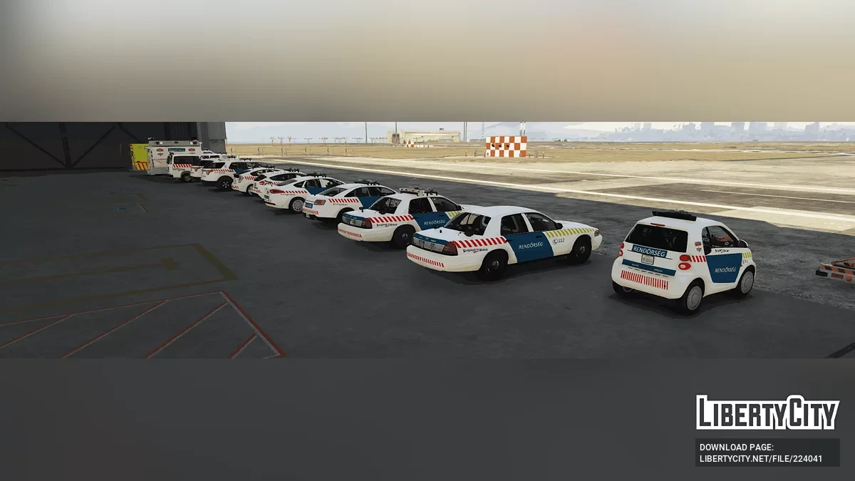 Сборник венгерской полиции 11-1 (Поддержка FiveM) / GTA 5