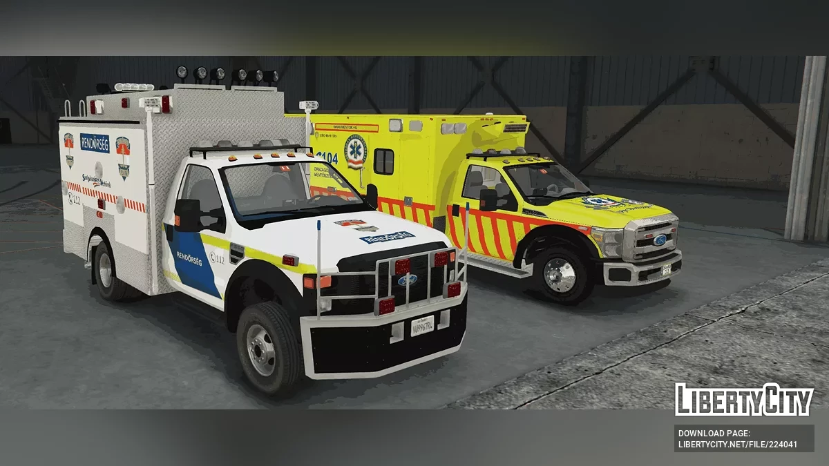 Сборник венгерской полиции 11-1 (Поддержка FiveM) / GTA 5