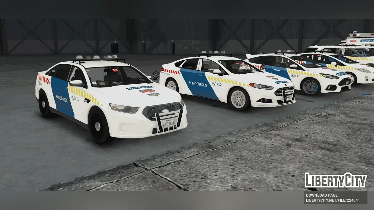 Сборник венгерской полиции 11-1 (Поддержка FiveM) / GTA 5