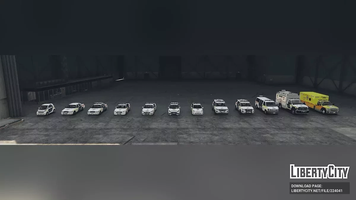 Сборник венгерской полиции 11-1 (Поддержка FiveM) / GTA 5