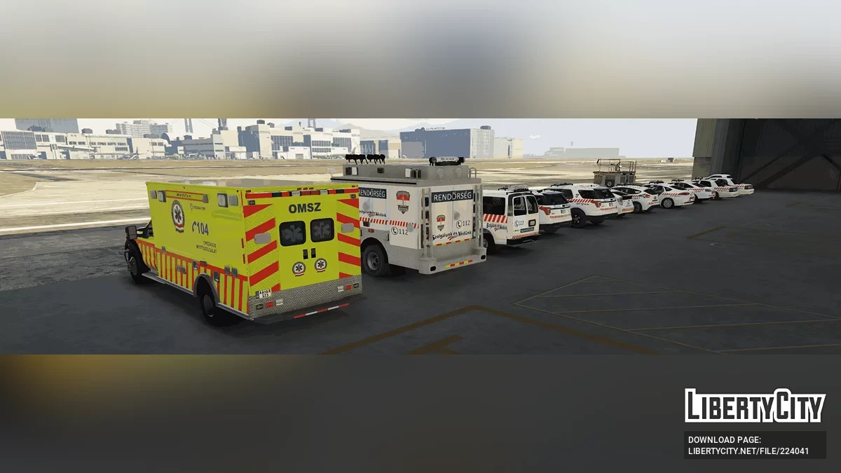 Сборник венгерской полиции 11-1 (Поддержка FiveM) / GTA 5