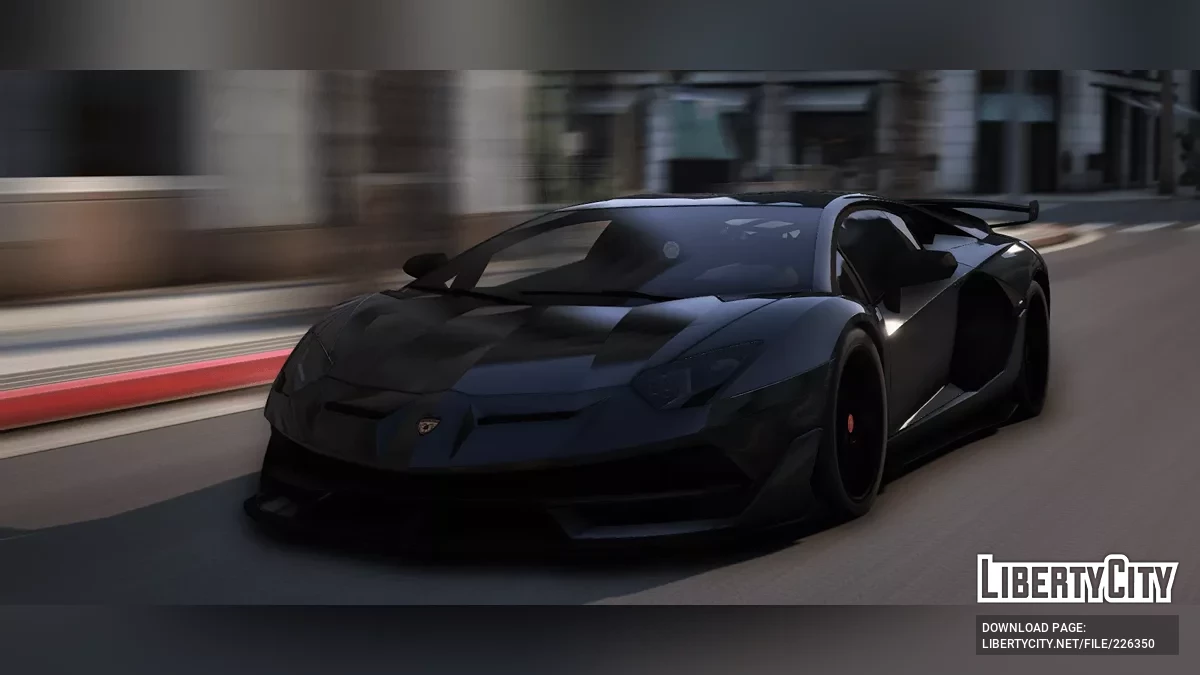 2019 LEO Lamborghini Aventador SVJ [Дружественный к лору | Готов к FiveM] / GTA 5