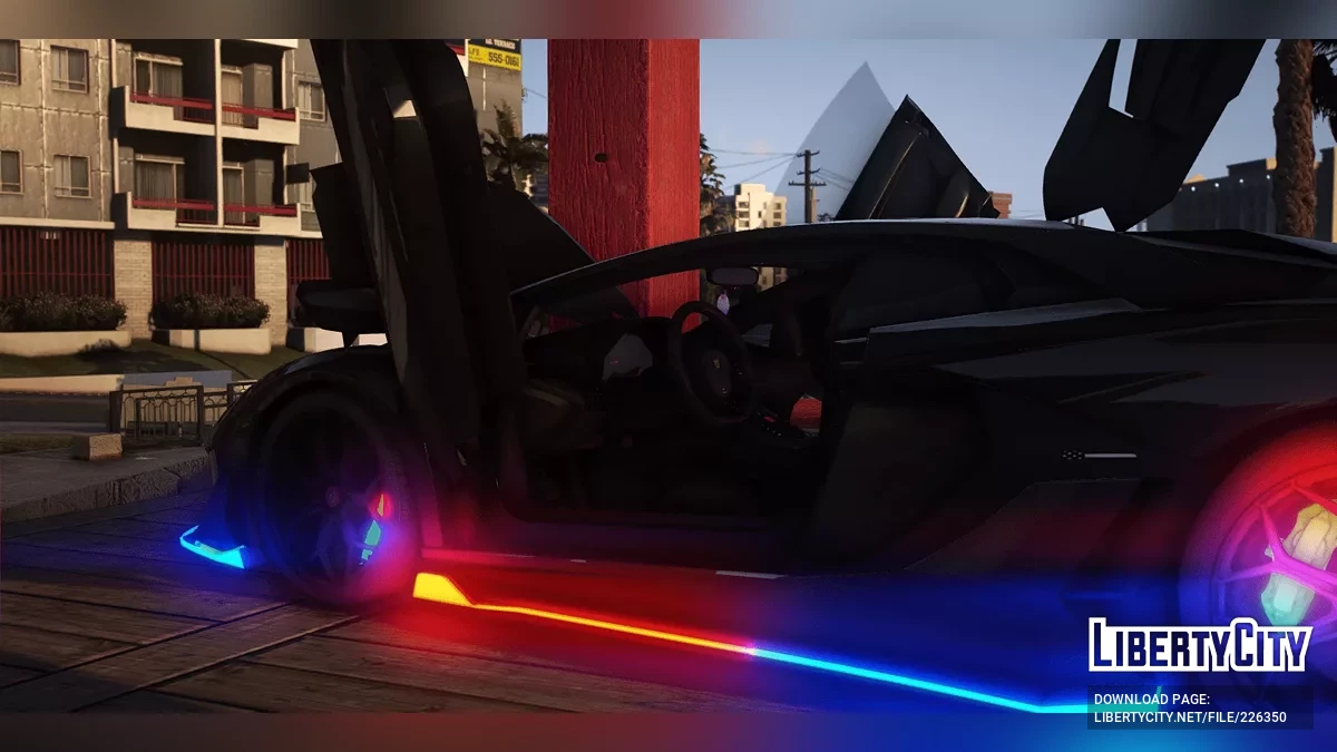 2019 LEO Lamborghini Aventador SVJ [Дружественный к лору | Готов к FiveM] / GTA 5