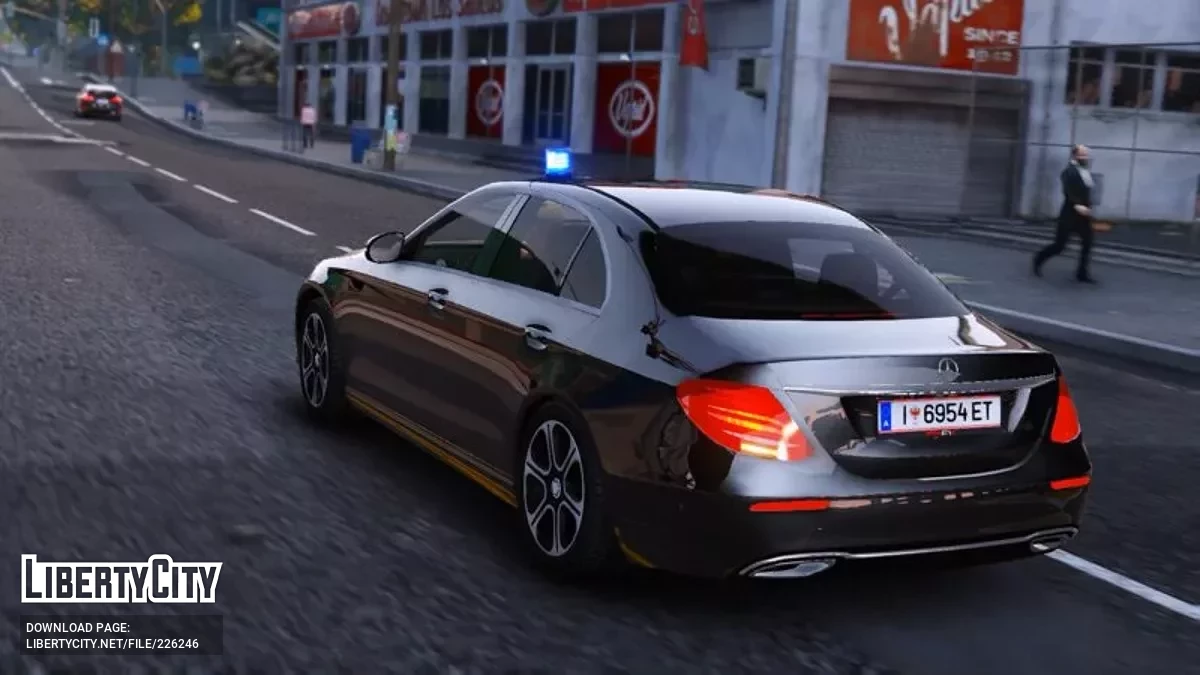 Mercedes-Benz E350e Zivilpolizei Österreich / GTA 5