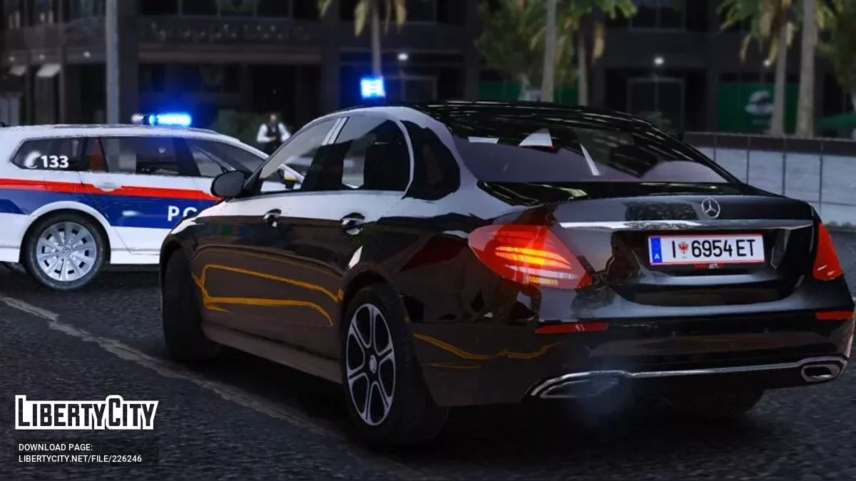Mercedes-Benz E350e Zivilpolizei Österreich / GTA 5