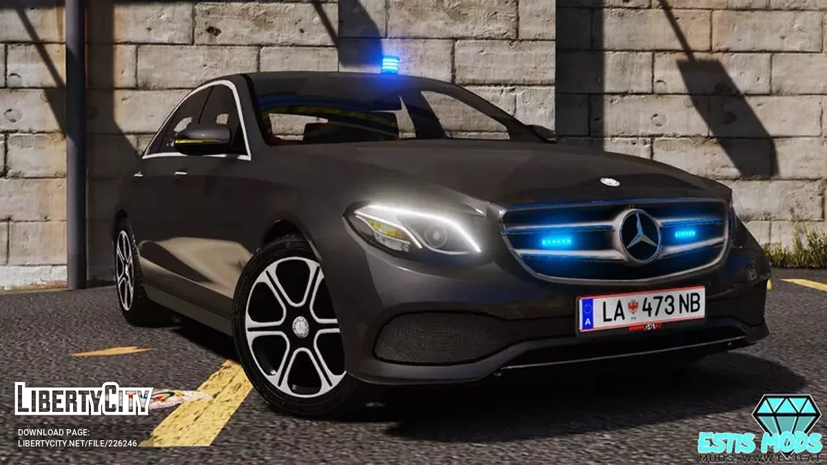 Mercedes-Benz E350e Zivilpolizei Österreich / GTA 5