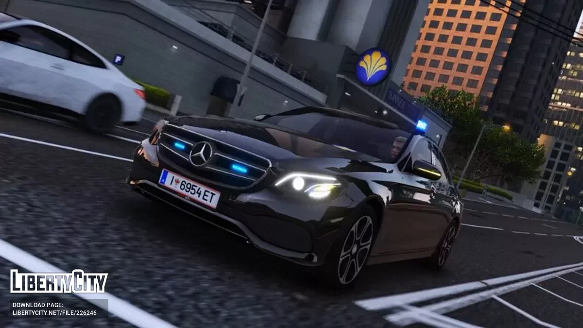 Mercedes-Benz E350e Zivilpolizei Österreich / GTA 5