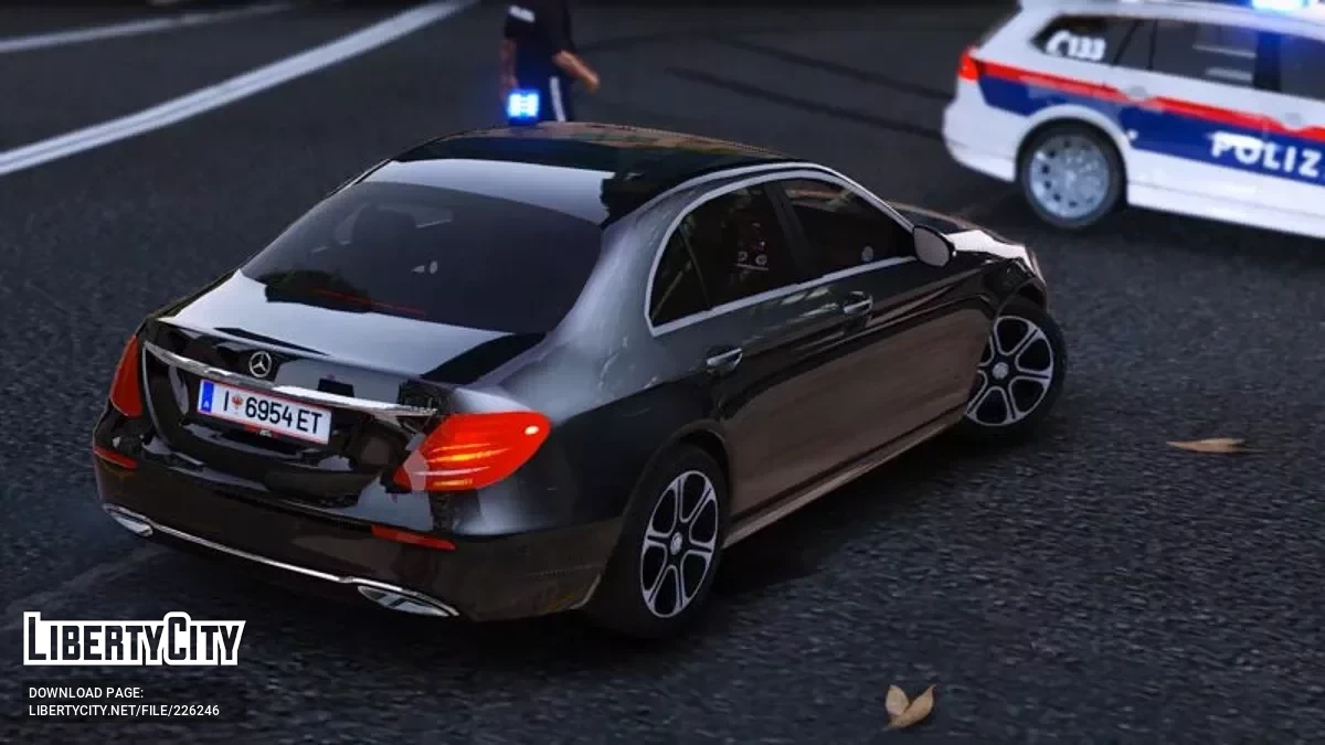 Mercedes-Benz E350e Zivilpolizei Österreich / GTA 5