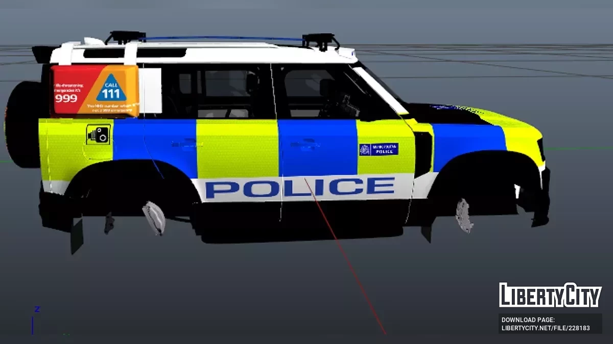 HX Land Rover Guardian (Полицейская машина) / GTA 5