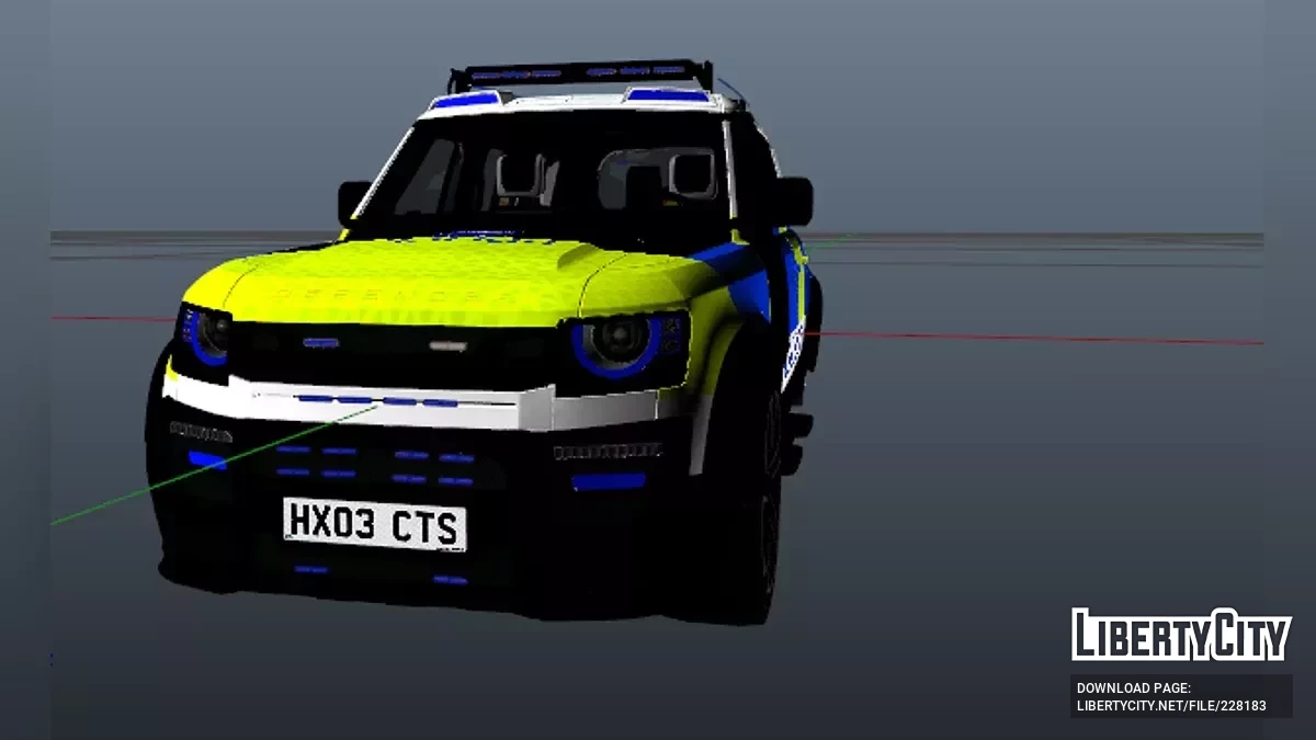 HX Land Rover Guardian (Полицейская машина) / GTA 5