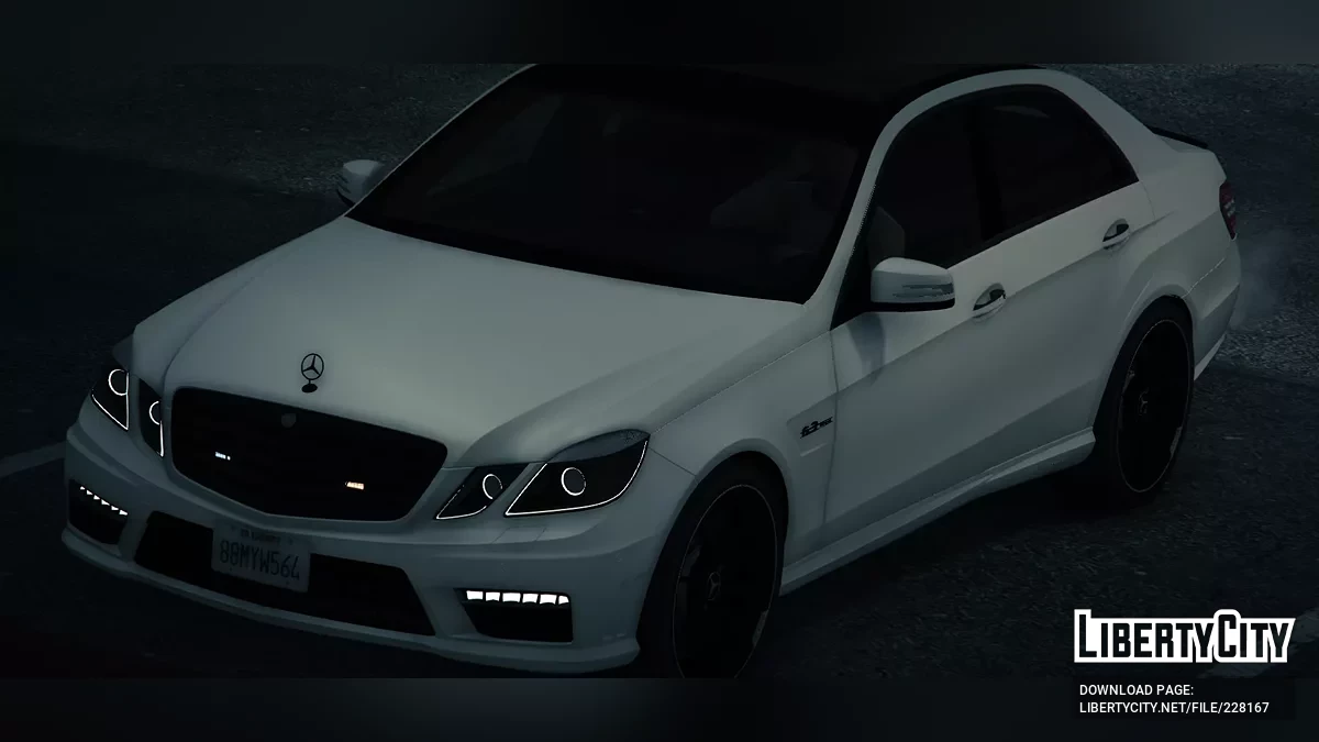 Mercedes Benz E63 AMG 2011[Add-on/FiveM] [Unmarked] / GTA 5