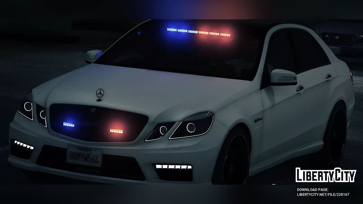 Mercedes Benz E63 AMG 2011[Add-on/FiveM] [Unmarked] / GTA 5