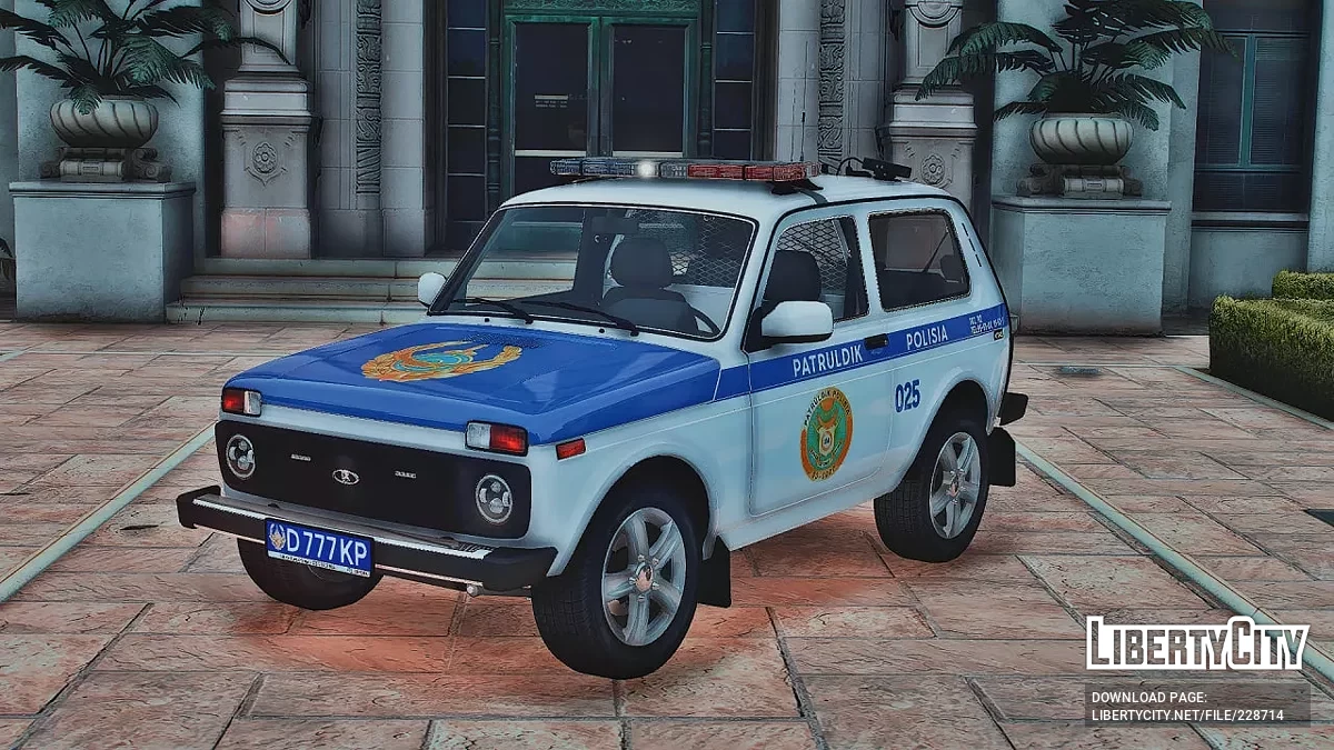 Нива - Патрульная полиция Казахстана [ELS] / GTA 5