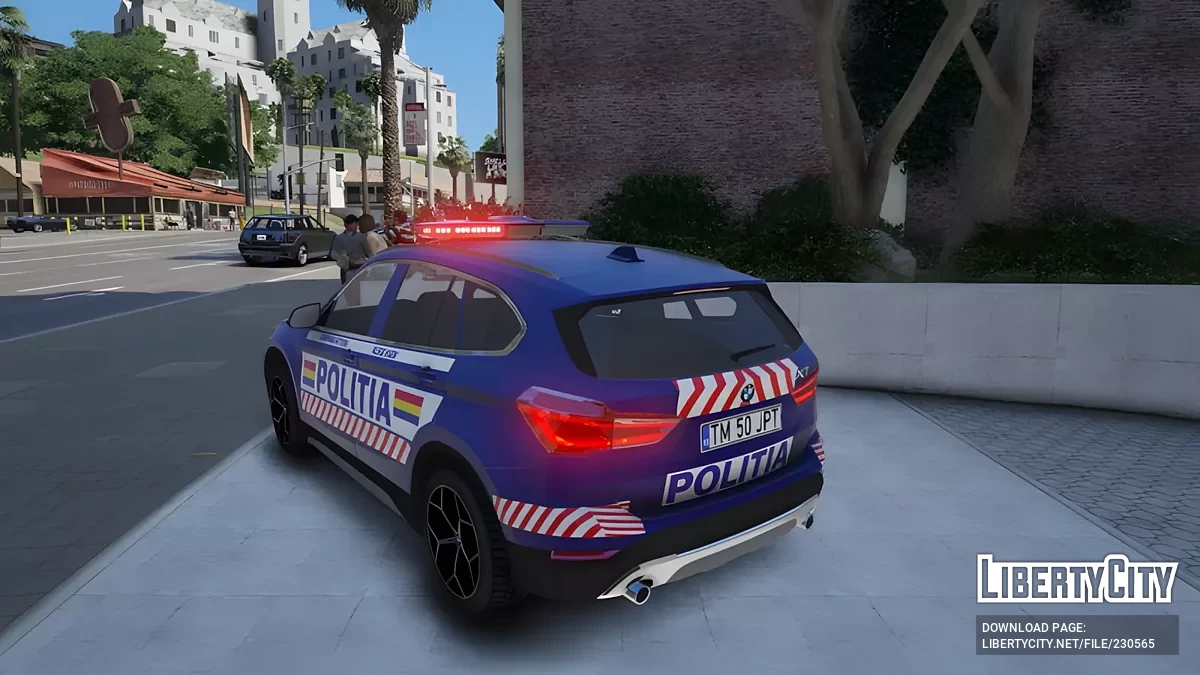 BMW X1 Politia Rutiera / GTA 5