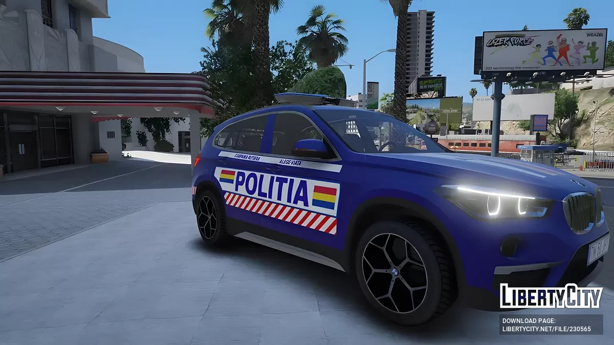 BMW X1 Politia Rutiera / GTA 5