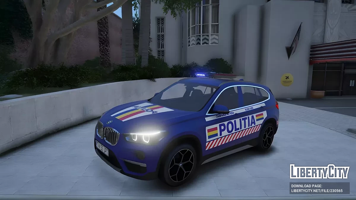 BMW X1 Politia Rutiera / GTA 5