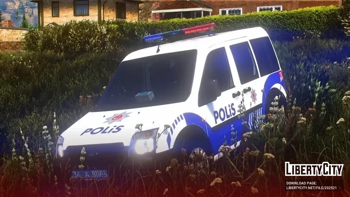 2012 Ford Connect Tourneo Turkish Police / GTA 5