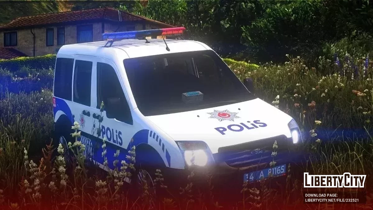 2012 Ford Connect Tourneo Turkish Police / GTA 5
