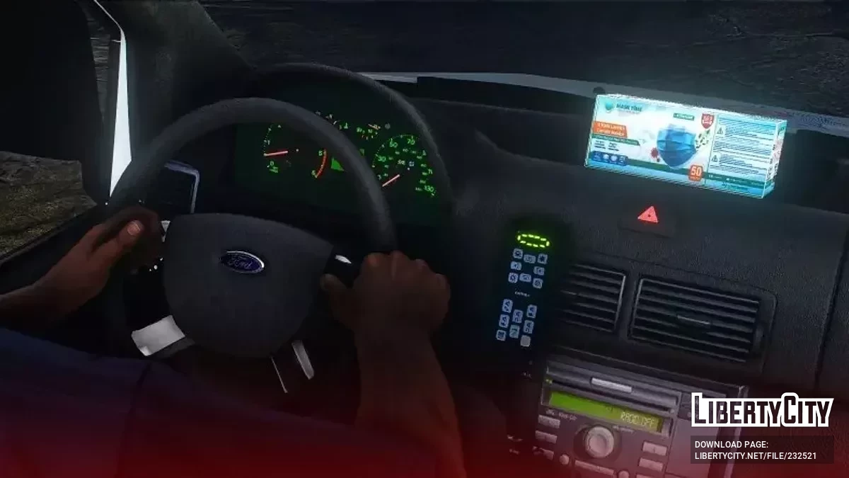 2012 Ford Connect Tourneo Turkish Police / GTA 5