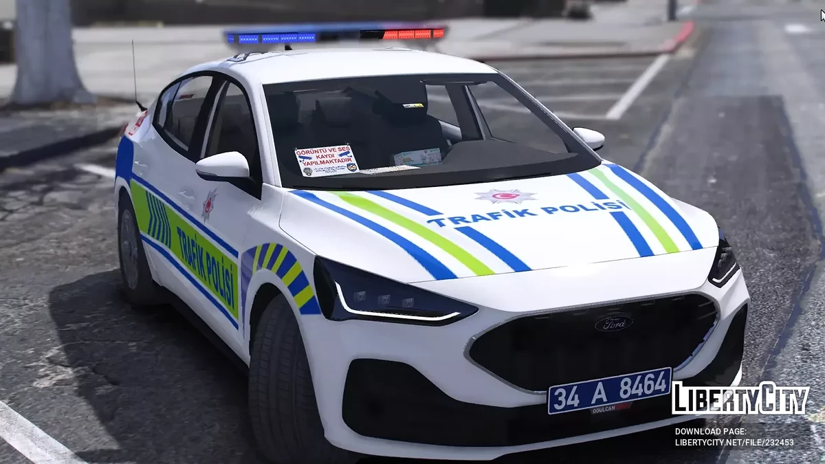 2021 Ford Focus Turkish Traffic Police / GTA 5