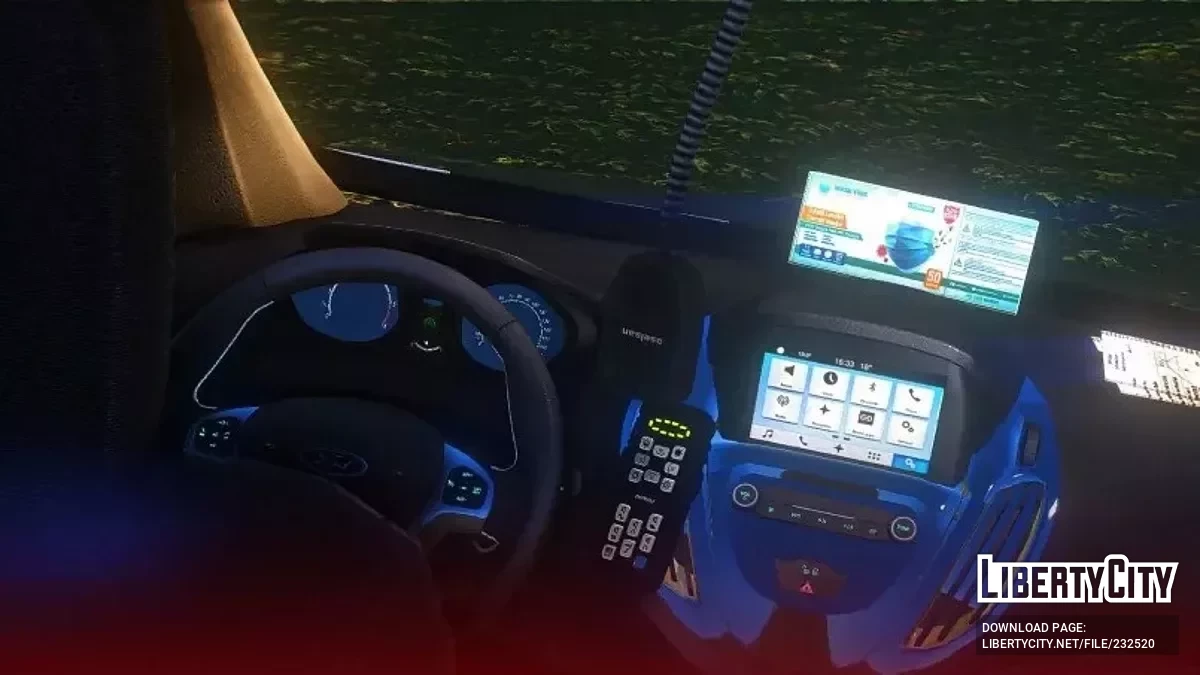 2021 Ford Tourneo Connect Turkish Police / GTA 5