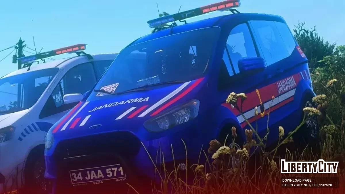 2021 Ford Tourneo Connect Turkish Police / GTA 5