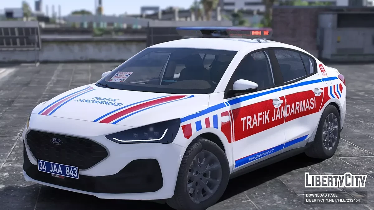2022 Ford Focus Turkish Traffic Gendarmerie / GTA 5