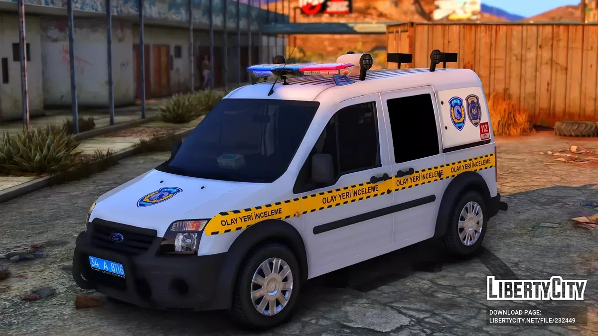 Ford Tourneo Connect Olay Yeri İncelemesi / GTA 5