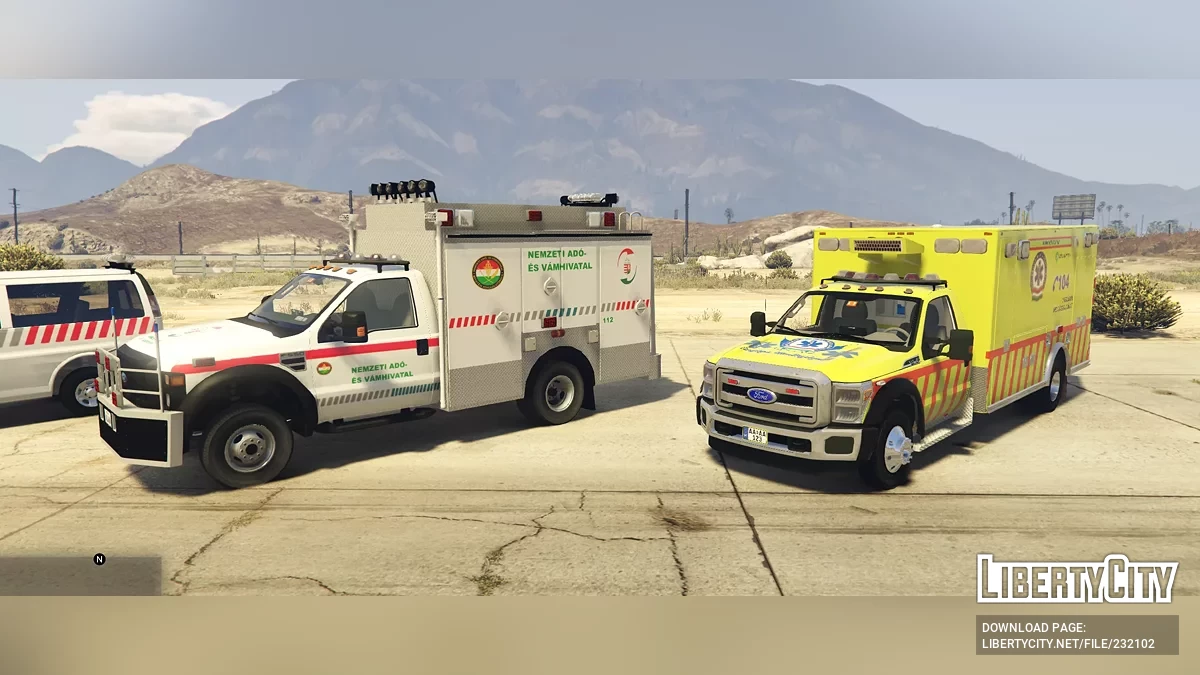 Венгерский модпак cлужбы экстренной помощи (поддержка FiveM) / GTA 5