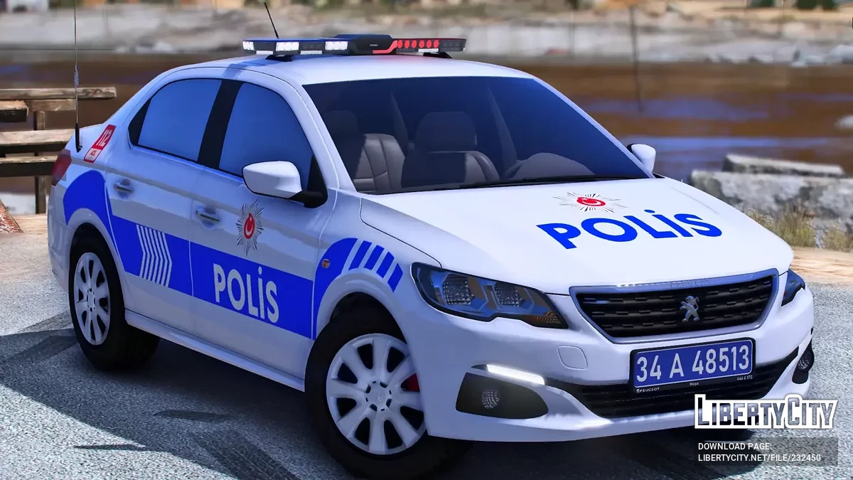 Peugeot 301 Turkish Police / GTA 5