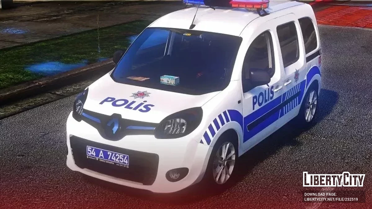 Renault Kangoo Asayiş Polis (Turkish Police) / GTA 5