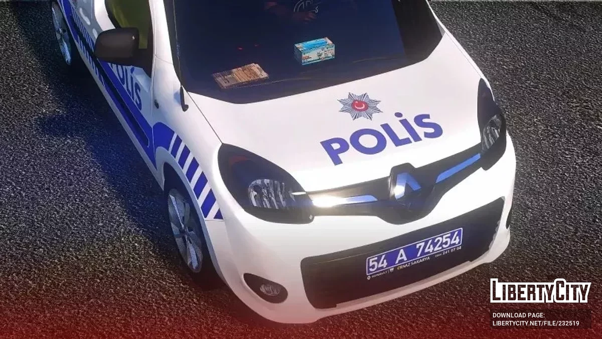 Renault Kangoo Asayiş Polis (Turkish Police) / GTA 5
