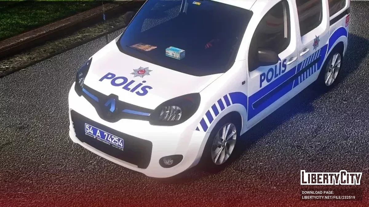 Renault Kangoo Asayiş Polis (Turkish Police) / GTA 5