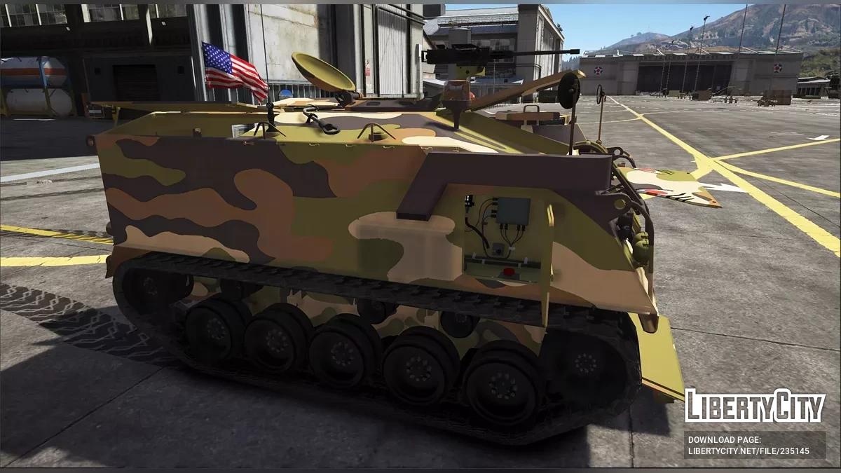1952 M75 Armored Personnel Carrier [Animated, Vehfunc, Legacy] / GTA 5