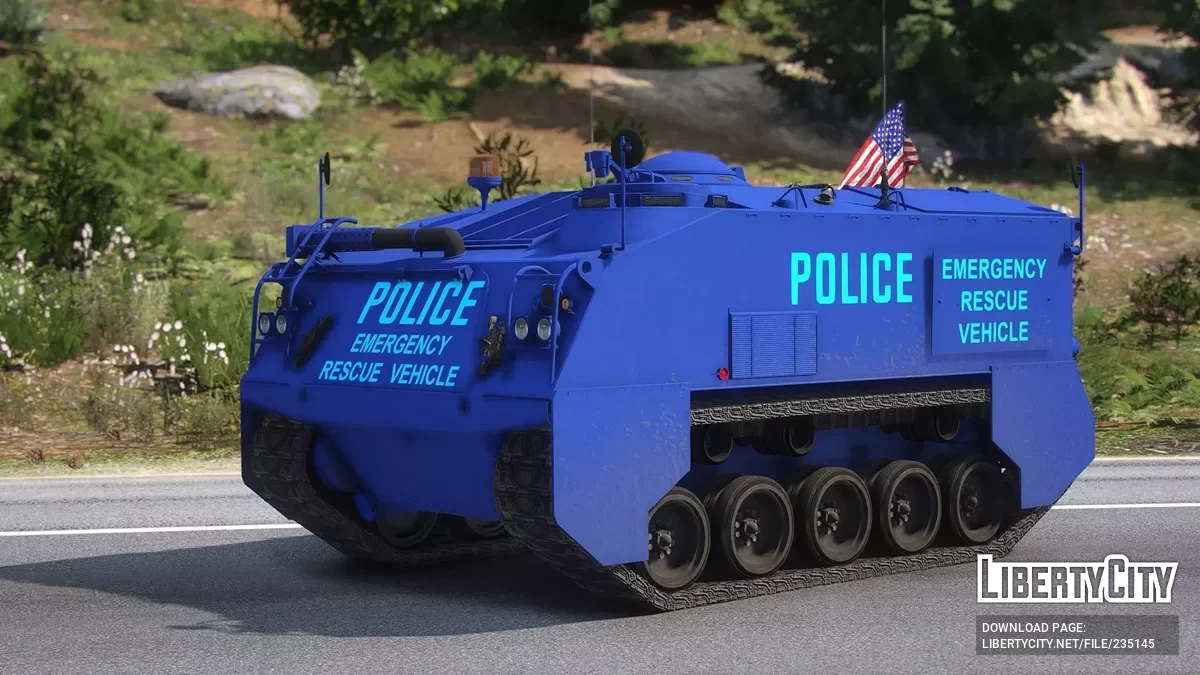 1952 M75 Armored Personnel Carrier [Animated, Vehfunc, Legacy] / GTA 5