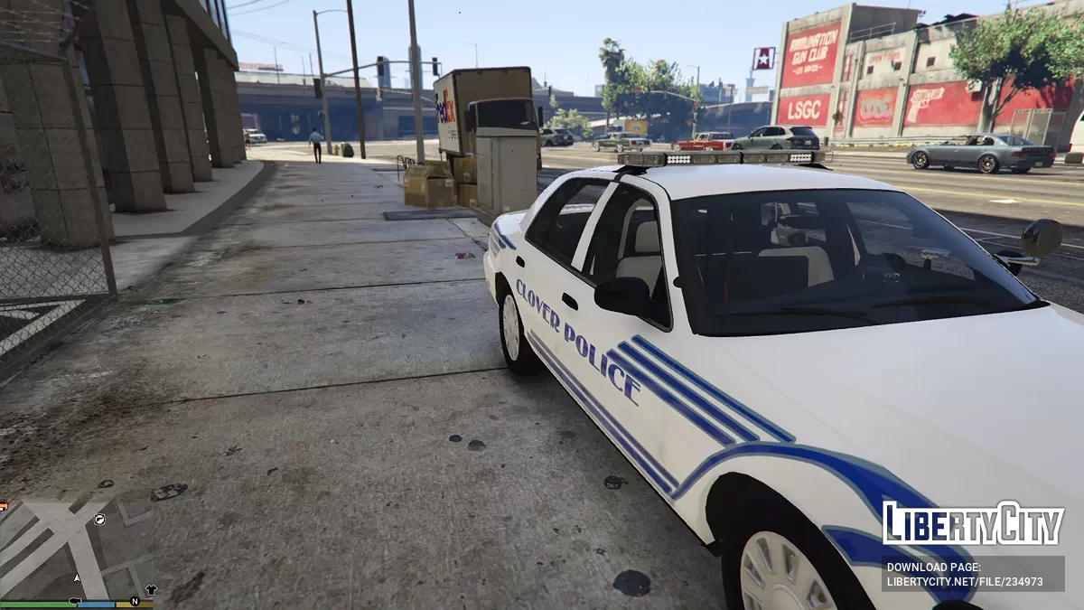 2011 Ford Crown Victoria Clover PD [ELS] / GTA 5