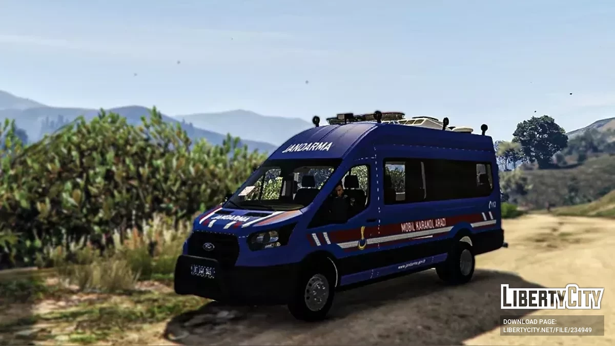 Ford Transit Jandarma Mobil Karakol [ELS] / GTA 5