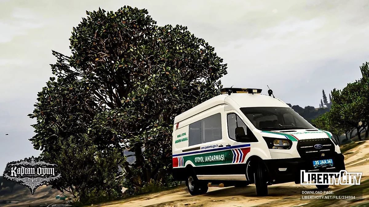 Форд Транзит Отояол Жандармерия [ELS] / GTA 5