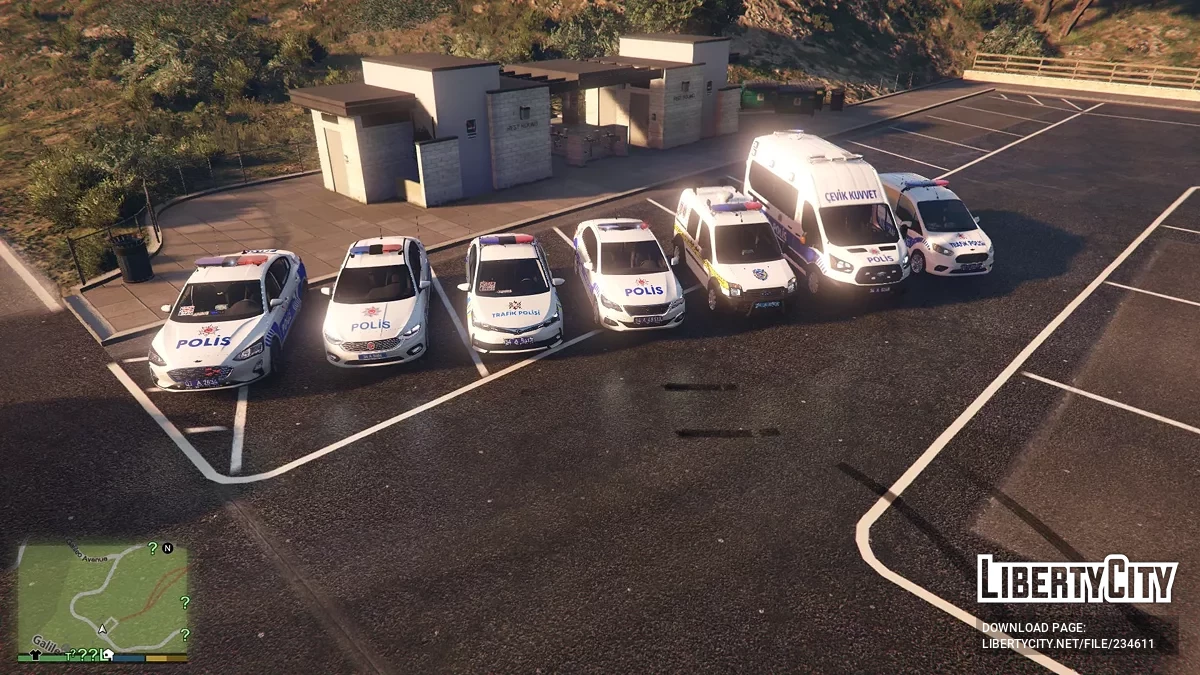 Пакет дополнений для полиции и экстренных служб Турции (ELS) / GTA 5