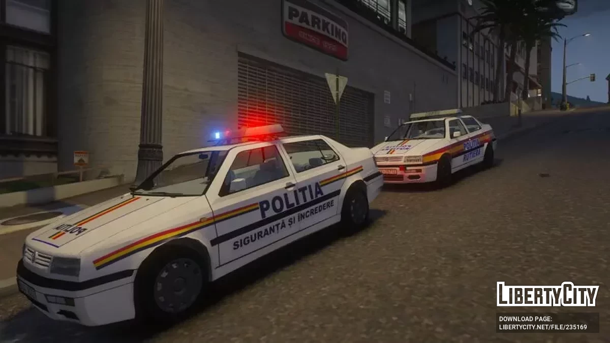 Volkswagen Vento Politia Retro Pack / GTA 5
