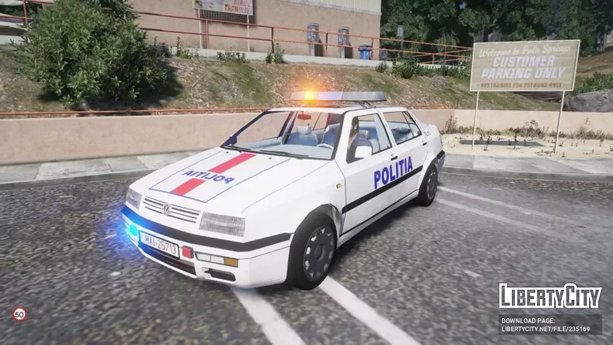 Volkswagen Vento Politia Retro Pack / GTA 5